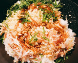 茗荷と大葉と揚げ玉の混ぜご飯★簡単♬作り方5写真