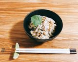 茗荷と大葉と揚げ玉の混ぜご飯★簡単♬作り方7写真