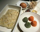 ごま油の香り３分で野菜入り焼きうどん作り方1写真