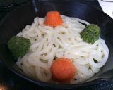 ごま油の香り３分で野菜入り焼きうどん作り方2写真