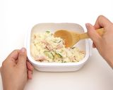 最速！ポテトサラダ【レンジで5分20秒】作り方4写真