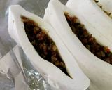 ラク揚げパン粉ではんぺんの挽き肉フライ♪作り方4写真