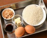 味噌玉の味噌汁＆バターたまごかけご飯作り方1写真