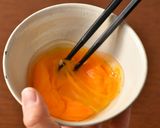 味噌玉の味噌汁＆バターたまごかけご飯作り方2写真