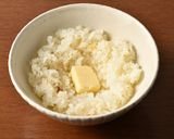 味噌玉の味噌汁＆バターたまごかけご飯作り方4写真