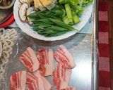具だくさん〜豚バラと春キャベツの豚汁♪作り方1写真