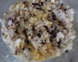 １人分朝昼♪ちりめんじゃこでパラパラ炒飯作り方1写真