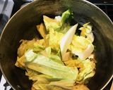 春きゃべつとあさりのバター蒸し作り方4写真