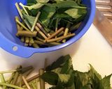これが一番美味しい♡アシタバの油炒め作り方1写真
