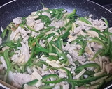 筍とピーマンと豚肉の細切り炒め作り方5写真