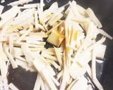 簡単！大量消費。タケノコの酢醤油炒め作り方4写真