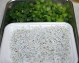 しらすと大根葉のパラパラ炒飯作り方1写真