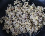 １人分朝昼♪ちりめんじゃこでパラパラ炒飯作り方2写真
