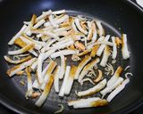 お弁当！しらすとちくわの卵炒め作り方1写真