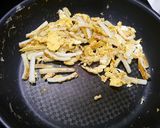お弁当！しらすとちくわの卵炒め作り方3写真