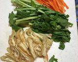 かぶ、大根の葉で美味しい副菜作り方1写真