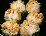 なすトマトピーマンチーズの巾着揚げ♪作り方9写真