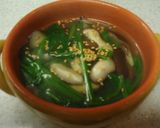 ほうれん草ときのこの中華風あんかけ作り方5写真
