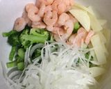 エビとブロッコリーのジェノバサラダ作り方4写真