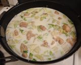 フライパンで簡単！白菜と鶏のクリーム煮♡作り方9写真