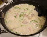 フライパンで簡単！白菜と鶏のクリーム煮♡作り方10写真
