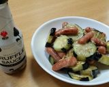 盛田トリュフソースでなすチーズ焼き♪作り方5写真