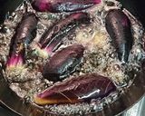 簡単ナスの煮びたしラー油ポン酢がけ作り方1写真