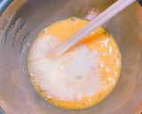 お弁当に＊とろりん＊スクランブルエッグ作り方1写真