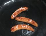 カリーブルストサンド作り方2写真