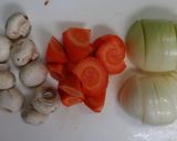 チキンとソーセージのトマト煮込み作り方1写真