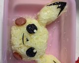 キャラ弁☆ピチュー!卵不要作り方4写真