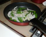 絹さやと新玉ねぎの卵とじ作り方11写真