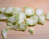 ブロッコリー茎のしょうゆ漬け作り方1写真
