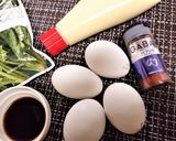 レンチン★【ほうれん草のマヨ玉ココット】作り方1写真