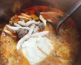 朝食・ランチ♡あさりの味噌汁〜スンドゥブ作り方3写真