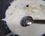 ゴルゴンゾーラと納豆のクリームパスタ作り方2写真