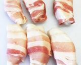 大根と卵の豚肉巻き作り方4写真