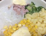 副菜♡母の味♡新玉ねぎ入りマカロニサラダ作り方3写真