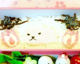 やる気の炎☆合格☆よろこんぶおにぎり作り方13写真