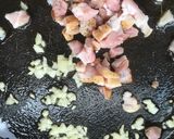 ベーコン香るトマトソースのフジッリ作り方1写真