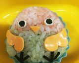 キャラ弁 ピヨ弁当作り方3写真