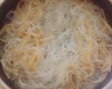 濃厚クリーミー白滝たらこパスタ作り方2写真