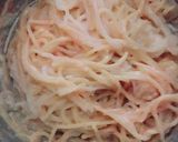 濃厚クリーミー白滝たらこパスタ作り方5写真