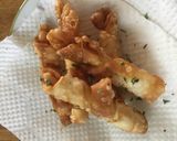餃子の皮で簡単！カリカリ揚げ作り方6写真