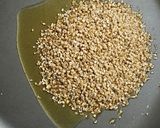 オーツ麦入り牛蒡とひじきのごま味噌炒め作り方2写真