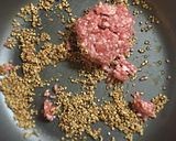 オーツ麦入り牛蒡とひじきのごま味噌炒め作り方3写真