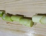 ＊ウドとホタルイカのからし酢味噌かけ＊作り方1写真