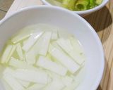 ＊ウドとホタルイカのからし酢味噌かけ＊作り方2写真