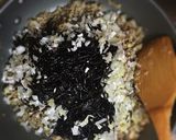 オーツ麦入り牛蒡とひじきのごま味噌炒め作り方6写真