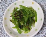 ピーマンの塩昆布あえ作り方6写真